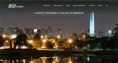 Desktop Screenshot of bioenergias.com.br